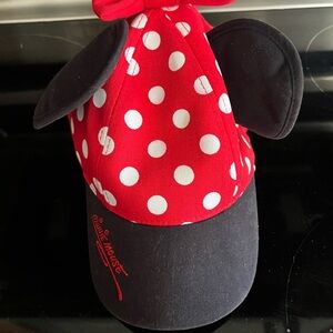 Disney Black and White Cap with Ears